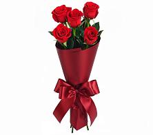 Букет 5 Красных роз Эдлесс Лав в Анне