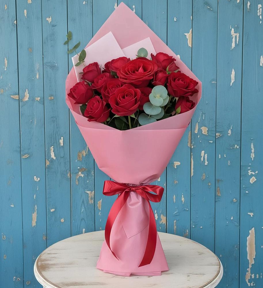 Букет цветов из: Розы в Анне