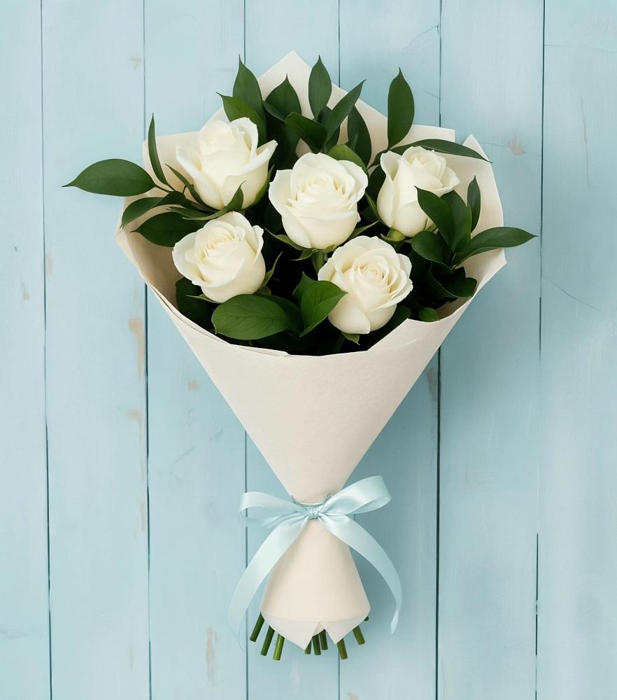 Букет цветов из: Розы в Анне