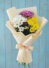 Букет цветов из:  Хризантемы в Анне