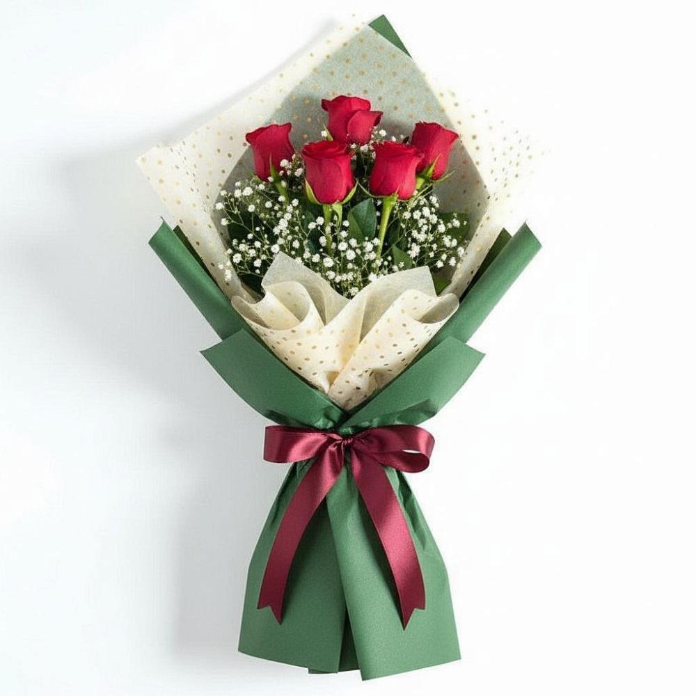 Букет цветов из: Розы в Анне