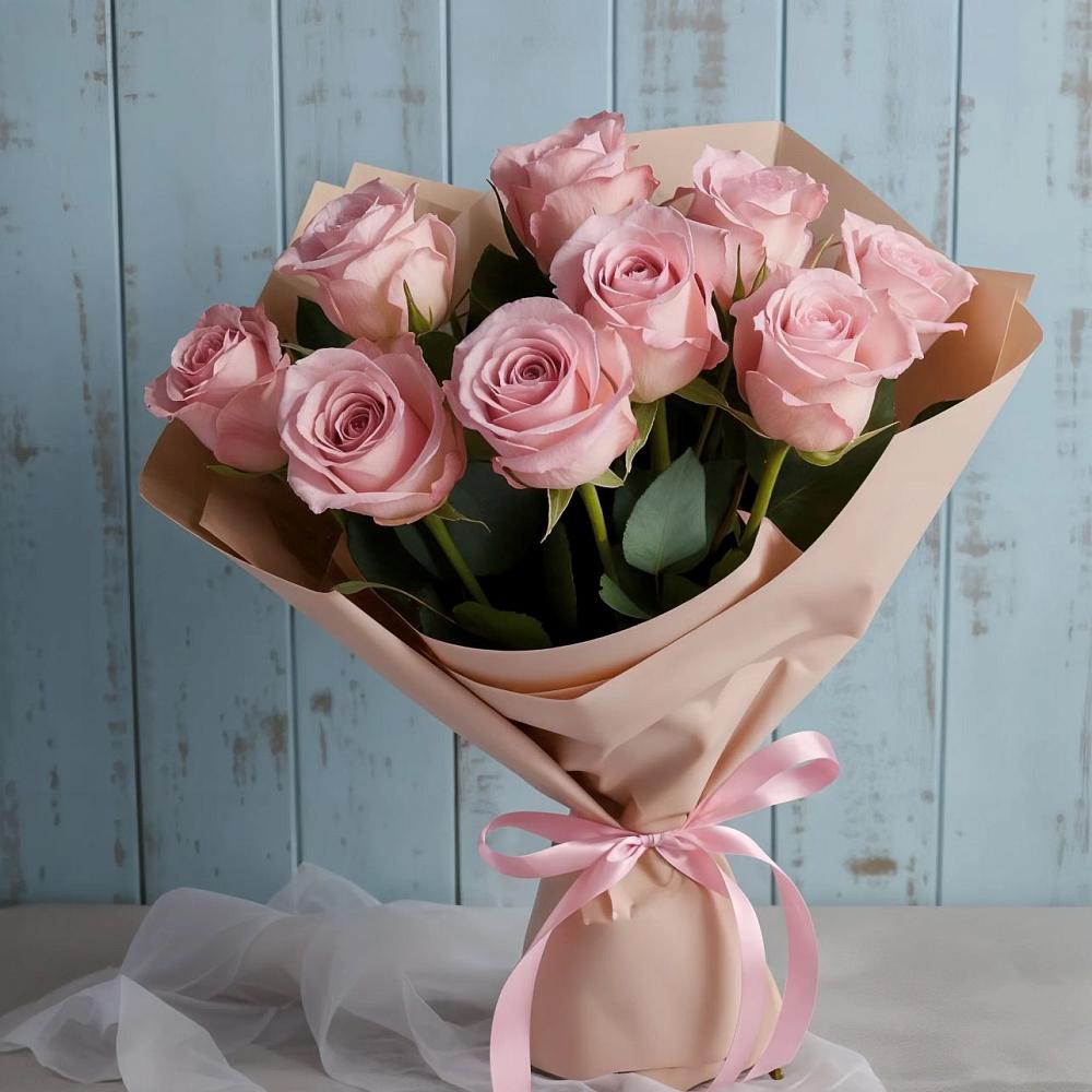 Букет цветов из: Розы в Анне