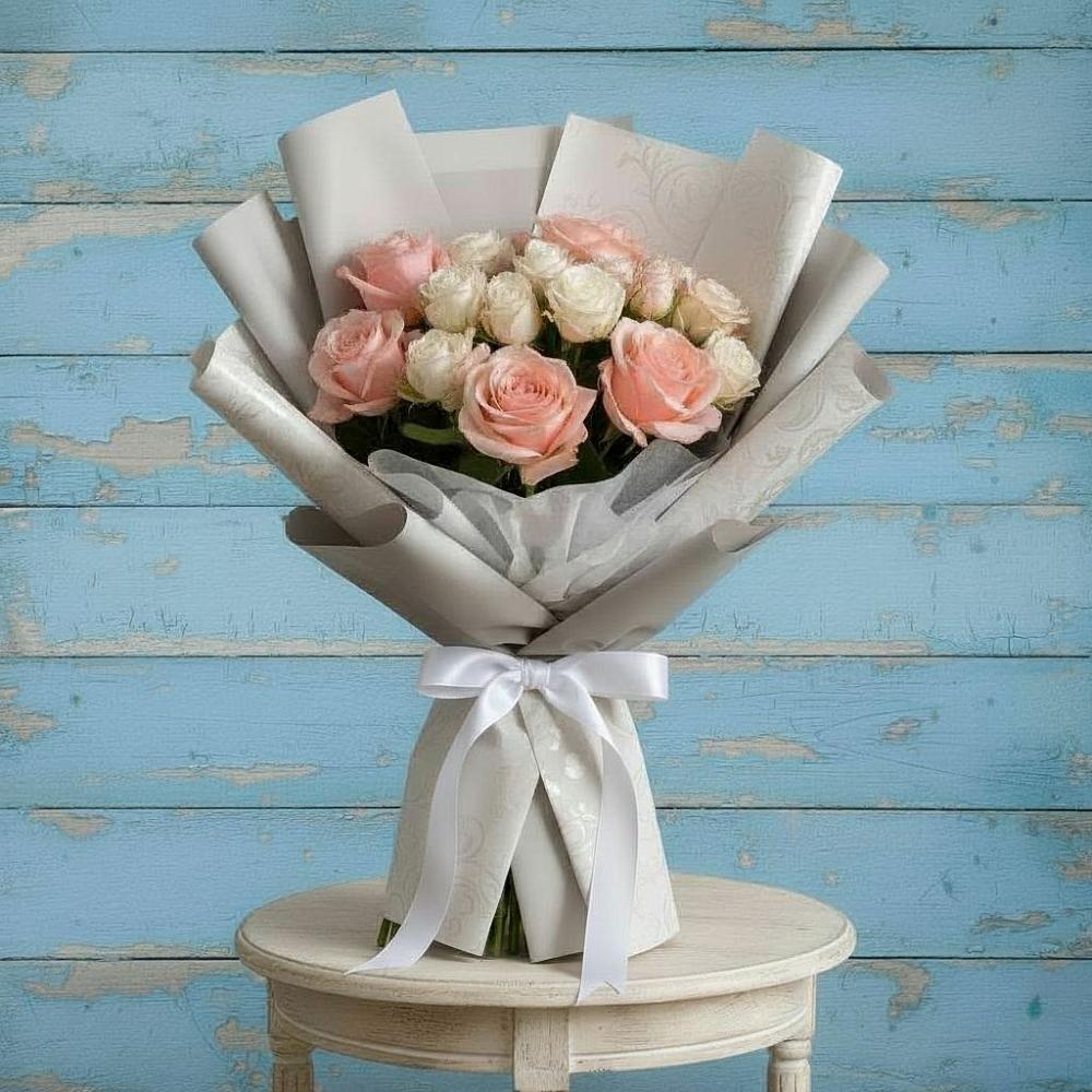 Букет цветов из: Розы в Анне