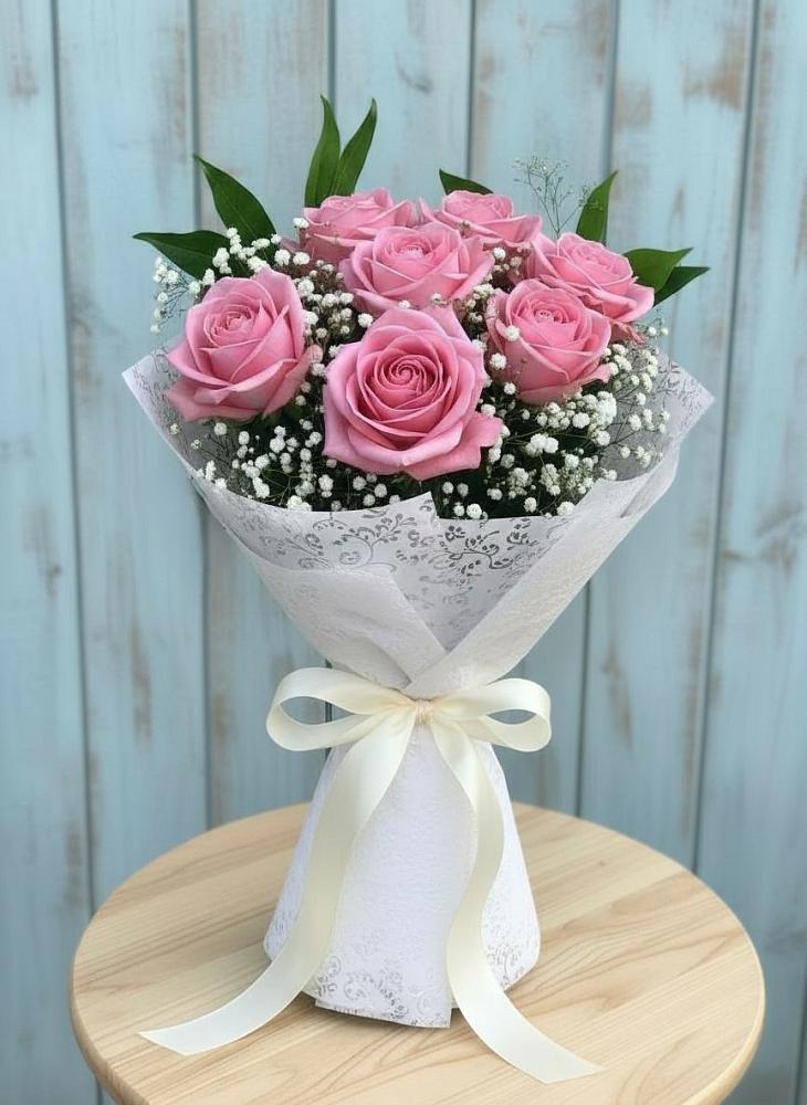 Букет цветов из: Розы в Анне