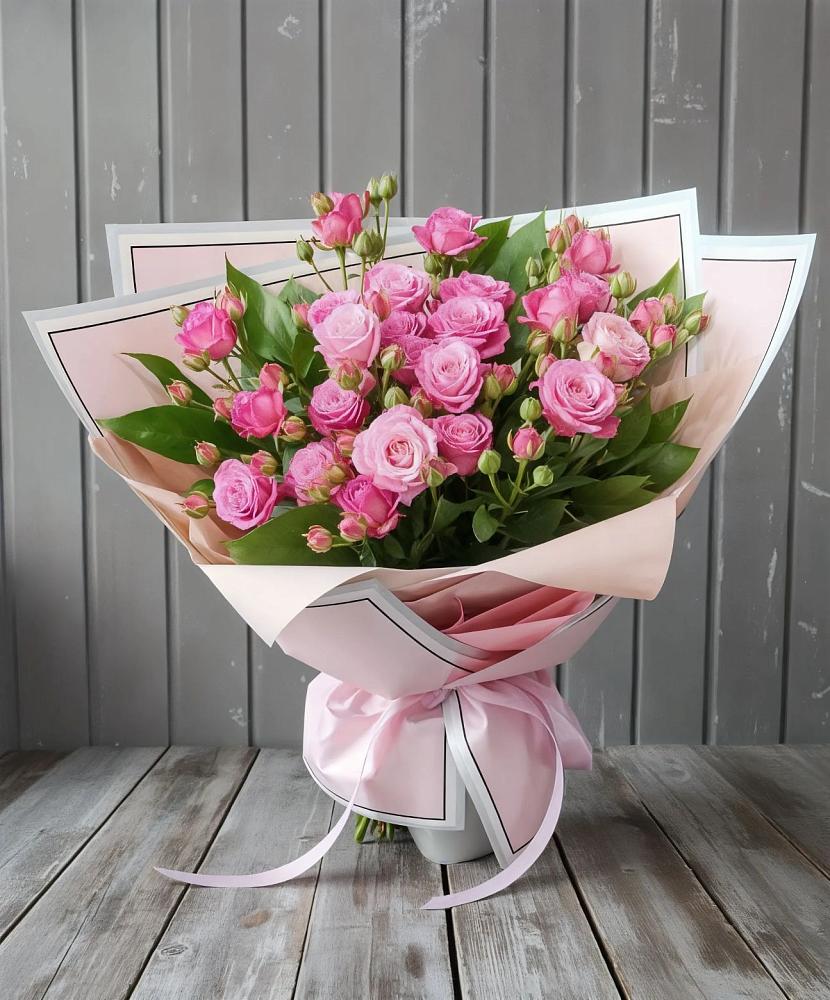 Букет Розовый кустик в Анне