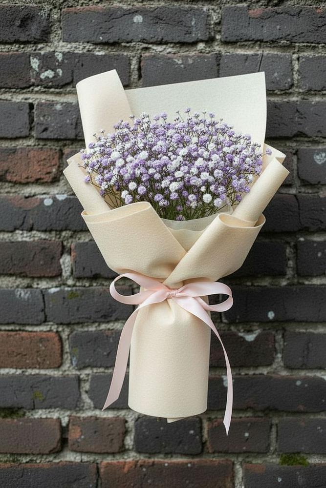 Букет цветов из: Гипсофила в Анне