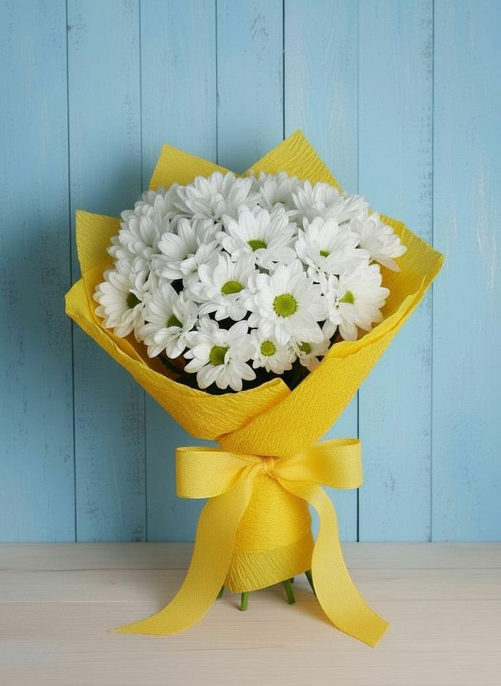 Букет цветов из: Хризантемы в Анне