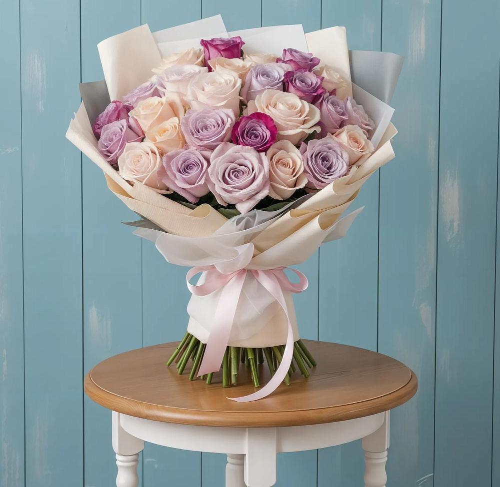 Букет цветов из: Розы в Анне