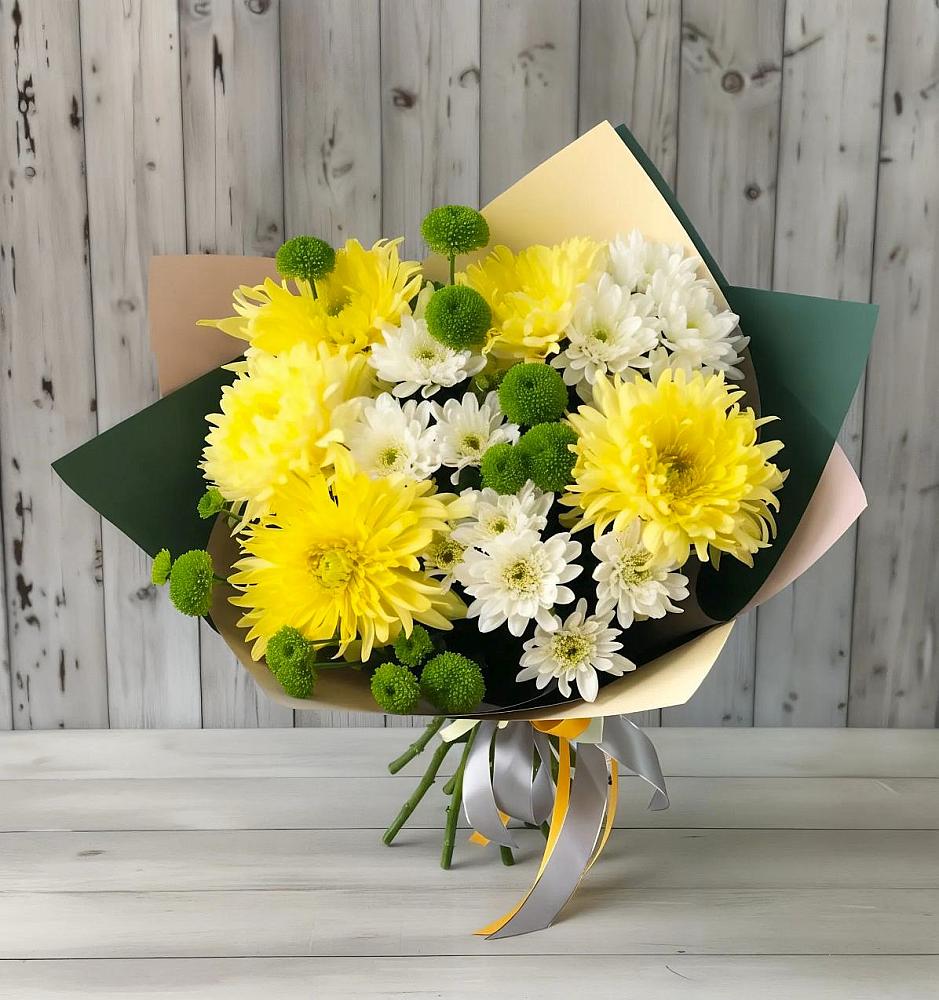 Букет цветов из: Хризантемы в Анне