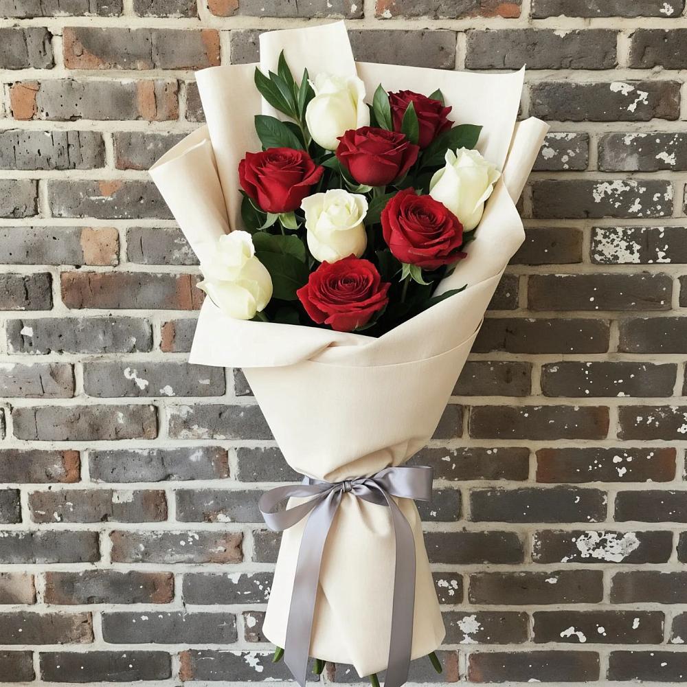 Букет цветов из: Розы в Анне