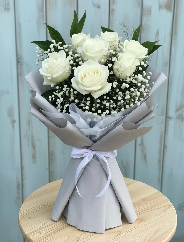 Букет цветов из: Розы в Анне