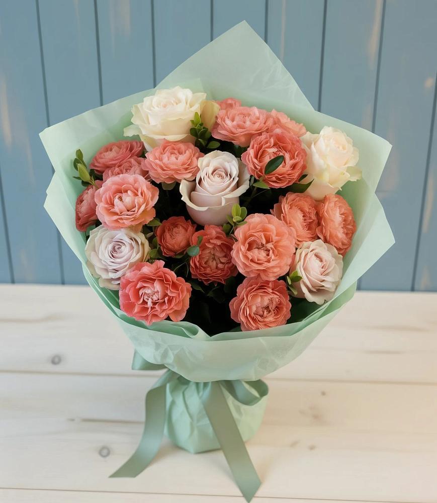 Букет цветов из: Розы в Анне