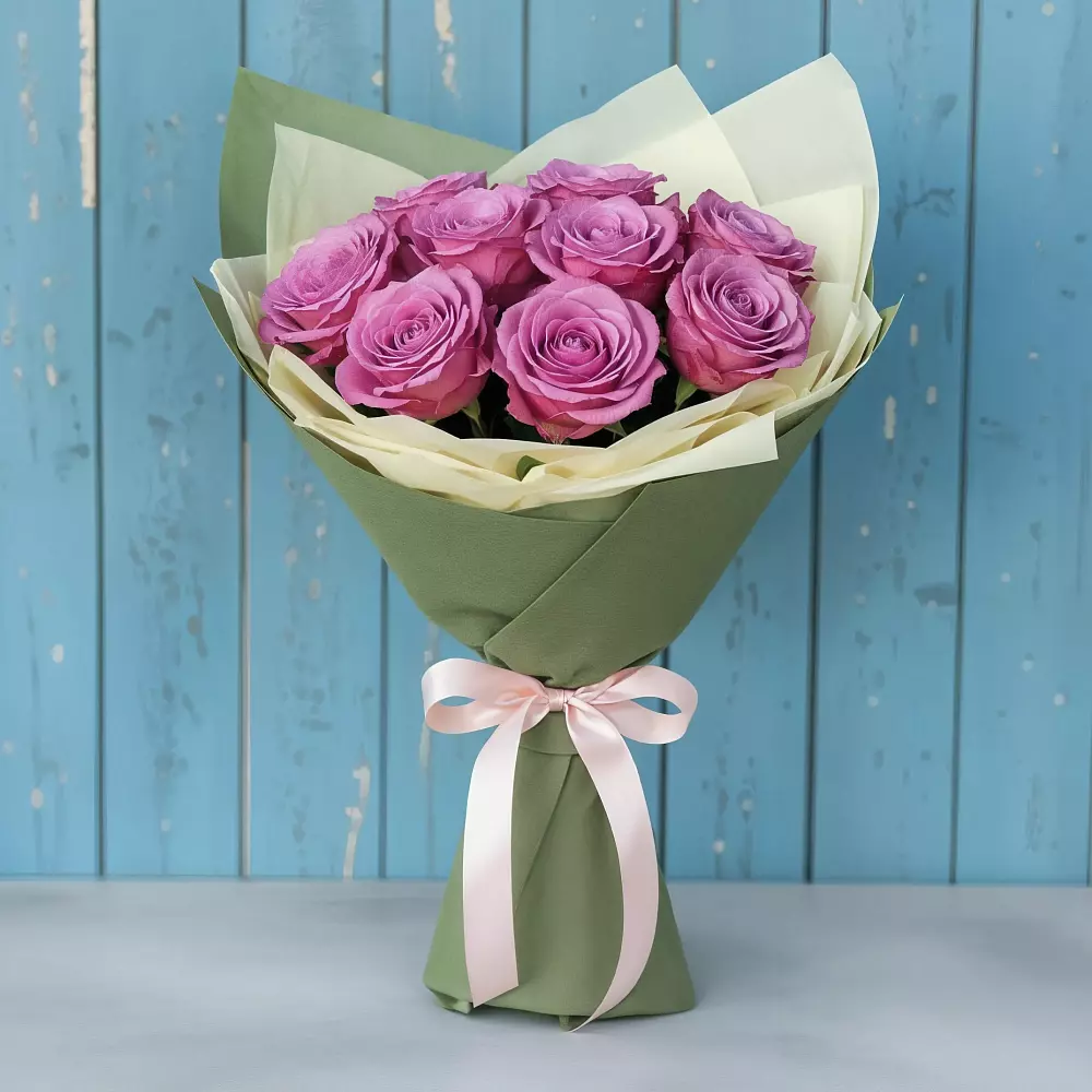 Букет Розы Фёрст Леди в Анне