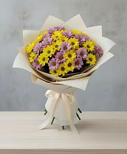 Букет цветов из:  Хризантемы #REPLACE_PRED# Анне