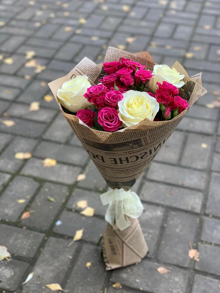 Букет цветов из: Розы в Анне