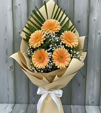 Букет цветов из:  Герберы #REPLACE_PRED# Анне