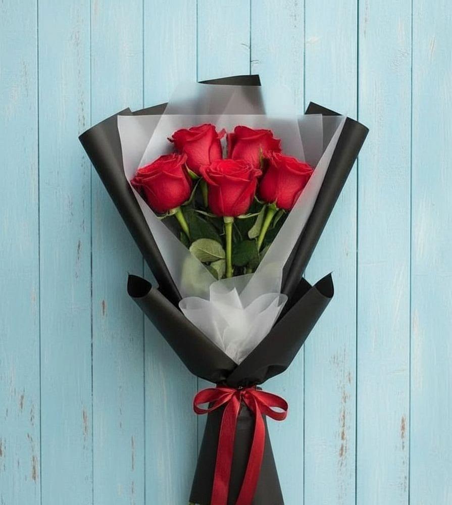 Букет цветов из: Розы в Анне